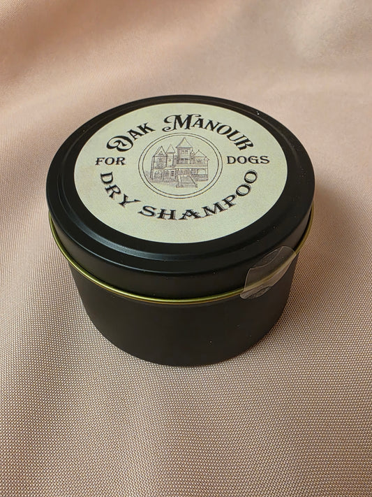 Herbal Dry Shampoo for Dogs- 8 oz tin