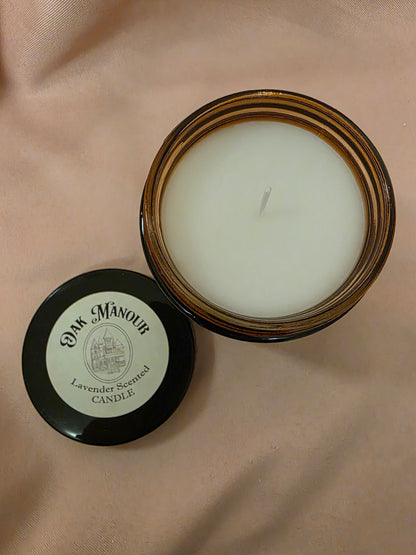 Glass Jar Candles, Scented Beeswax, Wood Wick and Cotton Wick