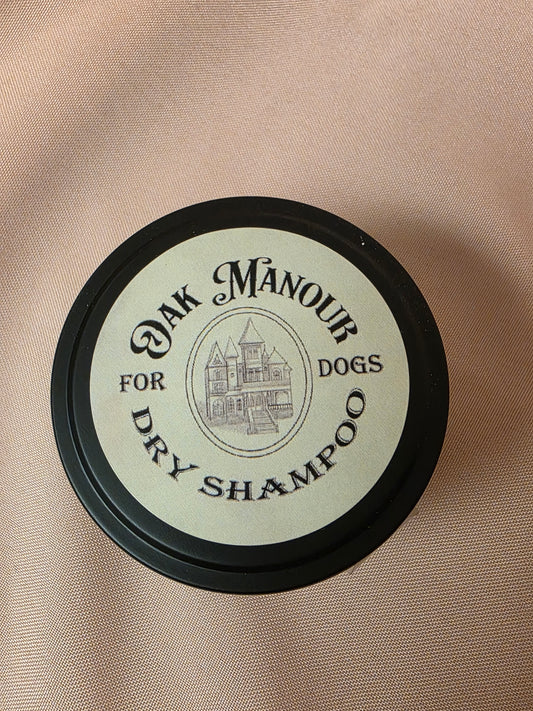 Herbal Dry Shampoo for Dogs- 8 oz tin
